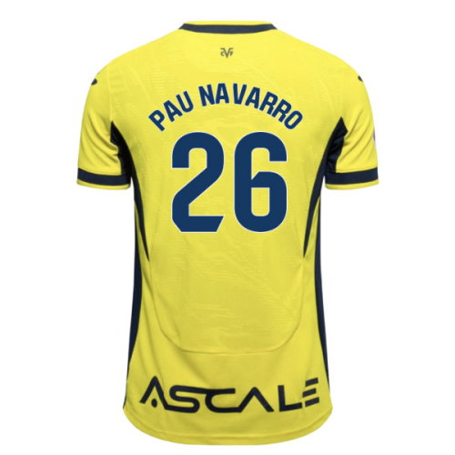 2026-2027 Villareal Home Shirt (Pau Navarro 26)