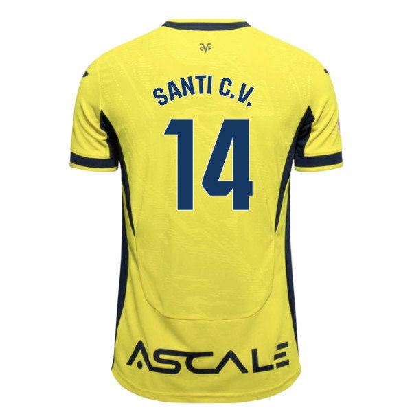 2026-2027 Villareal Home Shirt (Santi C.V. 14)