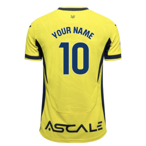 2026-2027 Villareal Home Shirt (Your Name)