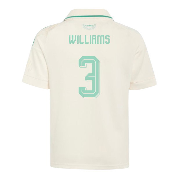 2026-2027 Wales Away Shirt (Kids) (Williams 3)