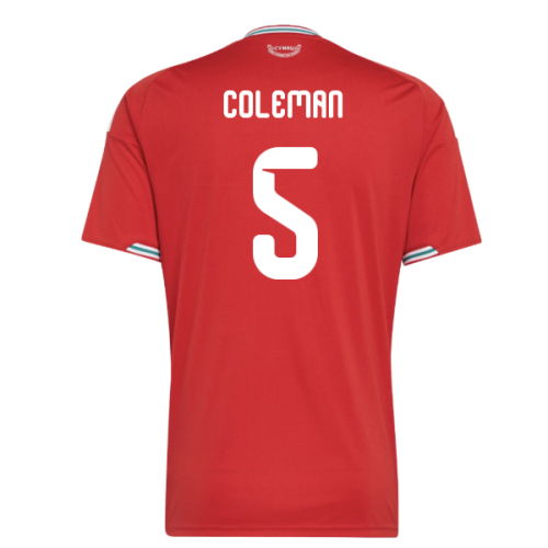 2026-2027 Wales Home Shirt (Coleman 5)