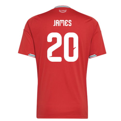 2026-2027 Wales Home Shirt (James 20)