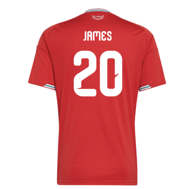 2026-2027 Wales Home Shirt (James 20)