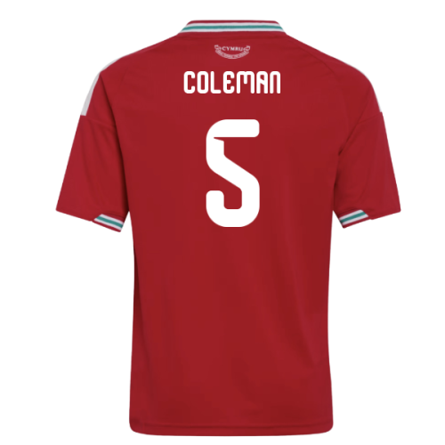 2026-2027 Wales Home Shirt (Kids) (Coleman 5)