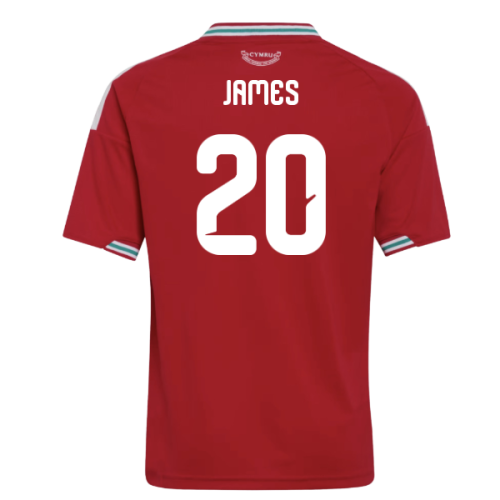 2026-2027 Wales Home Shirt (Kids) (James 20)