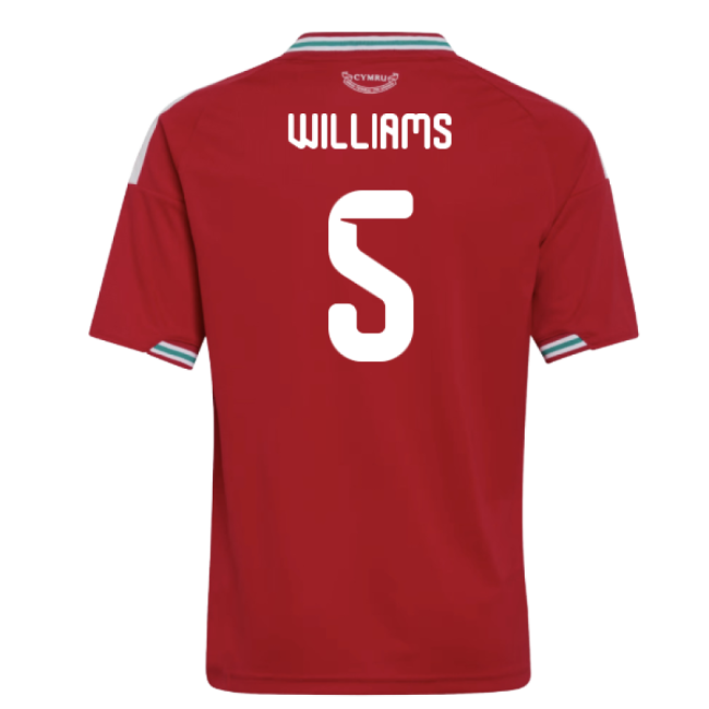 2026-2027 Wales Home Shirt (Kids) (Williams 5)