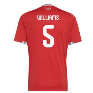 2026-2027 Wales Home Shirt (Williams 5)