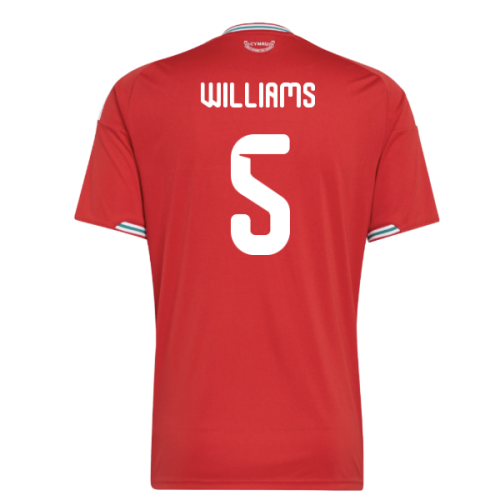 2026-2027 Wales Home Shirt (Williams 5)