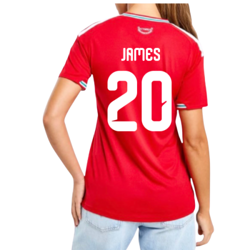 2026-2027 Wales Home Shirt (Womens) (James 20)