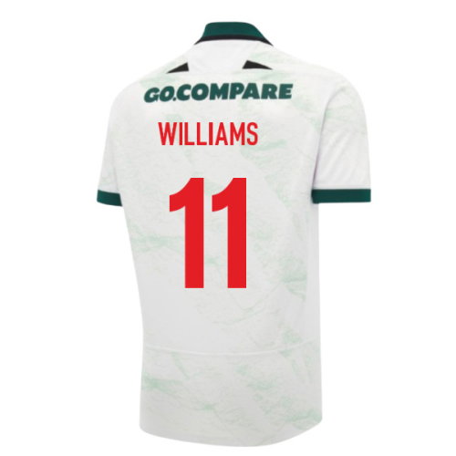 2026-2027 Wales WRU Away Poly Rugby Shirt (Kids) (Williams 11)