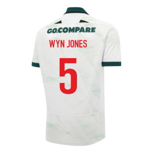 2026-2027 Wales WRU Away Poly Rugby Shirt (Kids) (Wyn Jones 5)