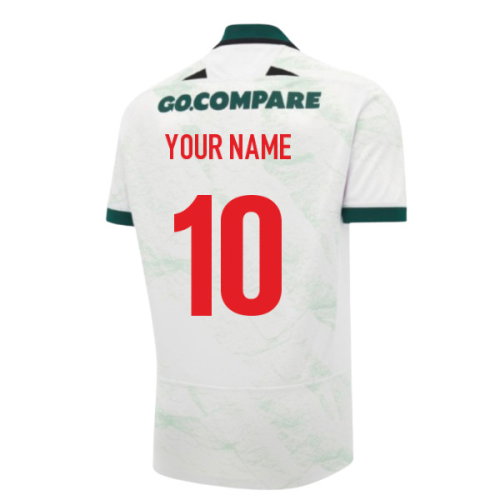 2026-2027 Wales WRU Away Poly Rugby Shirt (Kids) (Your Name)
