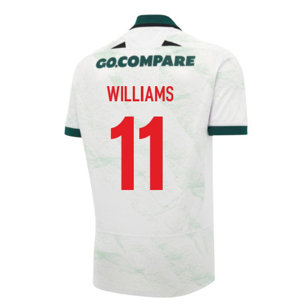 2026-2027 Wales WRU Away Poly Rugby Shirt (Williams 11)