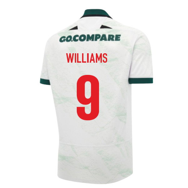 2026-2027 Wales WRU Away Poly Rugby Shirt (Williams 9)