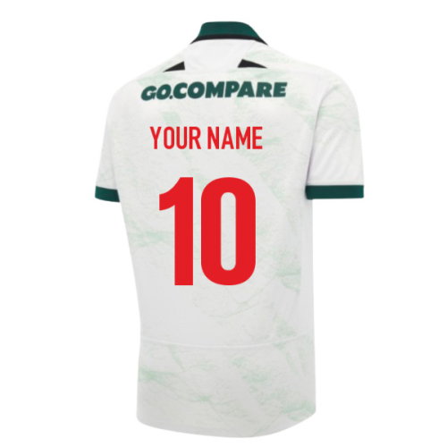 2026-2027 Wales WRU Away Poly Rugby Shirt (Your Name)