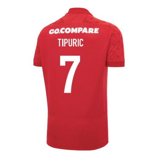 2026-2027 Wales WRU Home Poly Rugby Shirt (Tipuric 7)