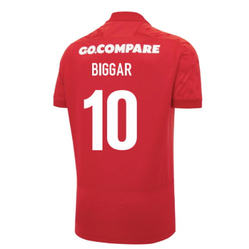 2026-2027 Wales WRU Home Rugby Poly Replica Shirt (Kids) (Biggar 10)