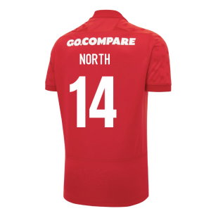 2026-2027 Wales WRU Home Rugby Poly Replica Shirt (Kids) (North 14)