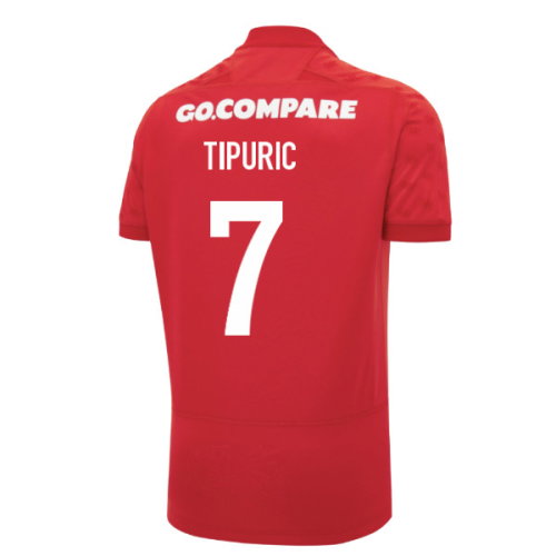 2026-2027 Wales WRU Home Rugby Poly Replica Shirt (Kids) (Tipuric 7)
