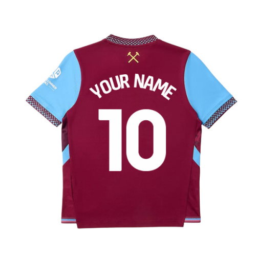 2026-2027 West Ham Home Shirt (Kids) (Your Name)