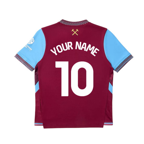 2026-2027 West Ham Home Shirt (Kids) (Your Name)