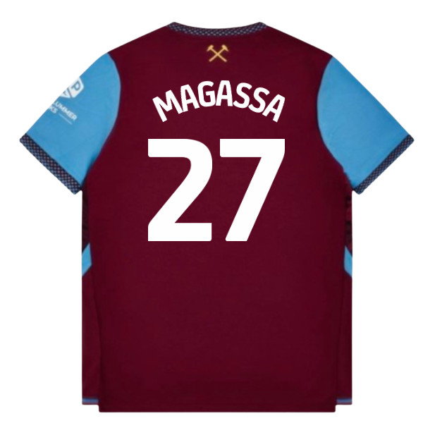 2026-2027 West Ham Home Shirt (Magassa 27)