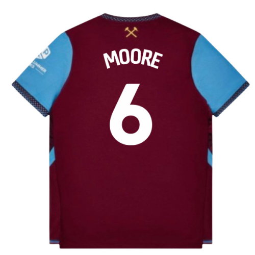 2026-2027 West Ham Home Shirt (Moore 6)