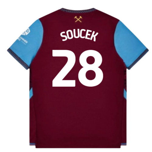 2026-2027 West Ham Home Shirt (Soucek 28)