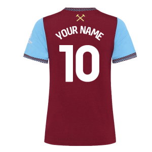 2026-2027 West Ham Home Shirt (Womens) (Your Name)