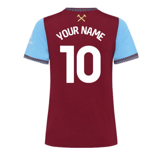 2026-2027 West Ham Home Shirt (Womens) (Your Name)