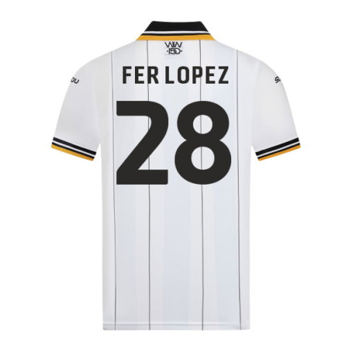 2026-2027 Wolves Away Shirt (Kids) (Fer Lopez 28)