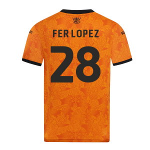 2026-2027 Wolves Home Shirt (Kids) (Fer Lopez 28)