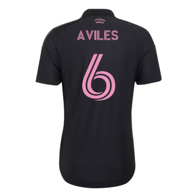 2026 Inter Miami Authentic Away Shirt (Aviles 6)