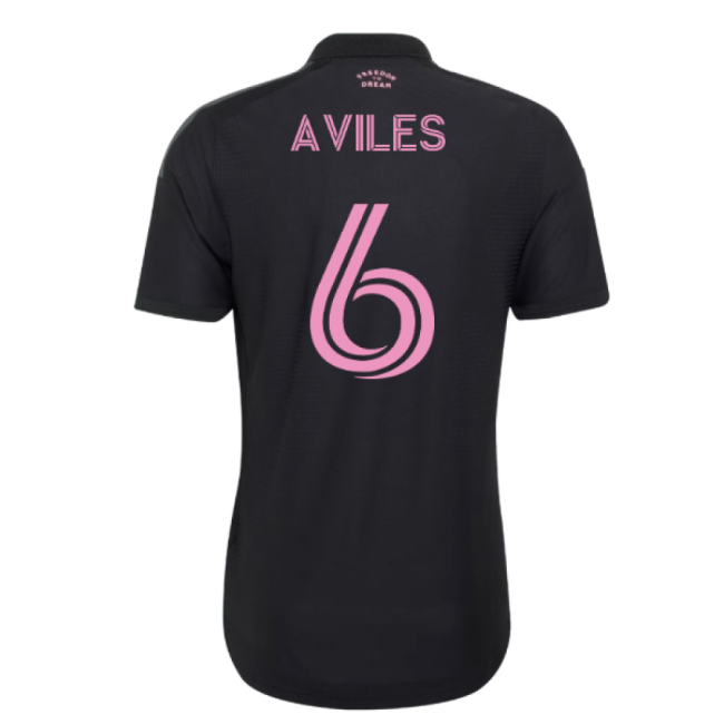 2026 Inter Miami Authentic Away Shirt (Aviles 6)