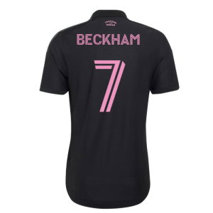 2026 Inter Miami Authentic Away Shirt (Beckham 7)