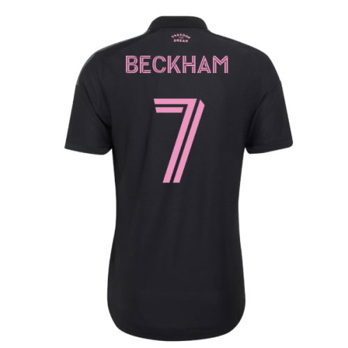 2026 Inter Miami Authentic Away Shirt (Beckham 7)