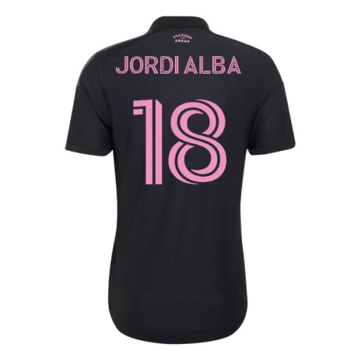 2026 Inter Miami Authentic Away Shirt (Jordi Alba 18)