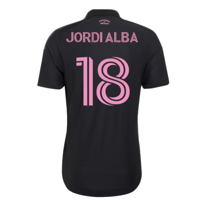 2026 Inter Miami Authentic Away Shirt (Jordi Alba 18)