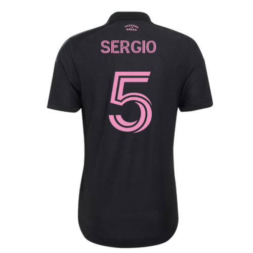 2026 Inter Miami Authentic Away Shirt (Sergio 5)