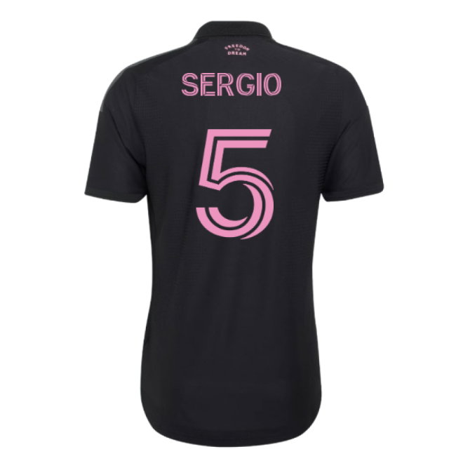 2026 Inter Miami Authentic Away Shirt (Sergio 5)