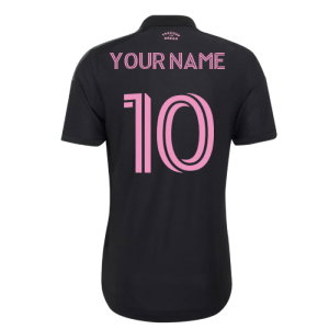 2026 Inter Miami Authentic Away Shirt (Your Name)