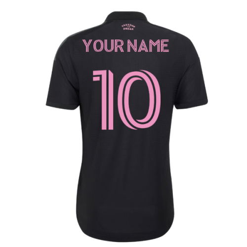 2026 Inter Miami Authentic Away Shirt (Your Name)
