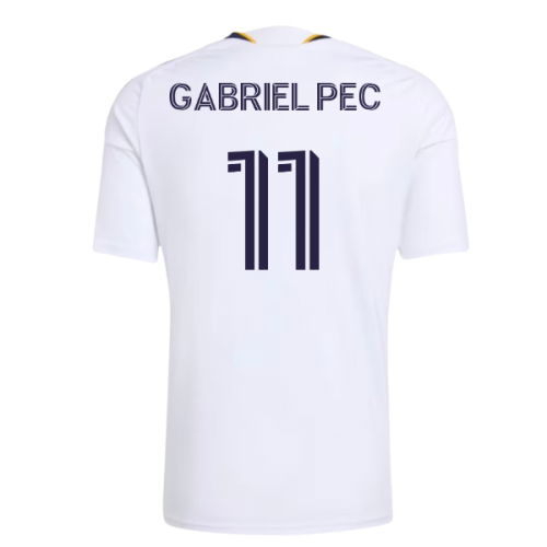 2026 La Galaxy Home Shirt (Gabriel Pec 11)