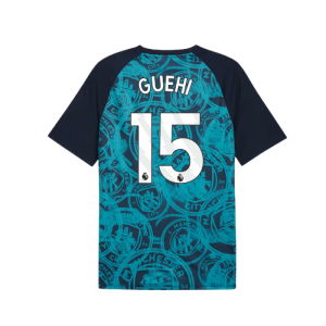 2026 Man City Warm Up Jersey (Deep Navy) (Guehi 15)