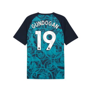 2026 Man City Warm Up Jersey (Deep Navy) (Gundogan 19)