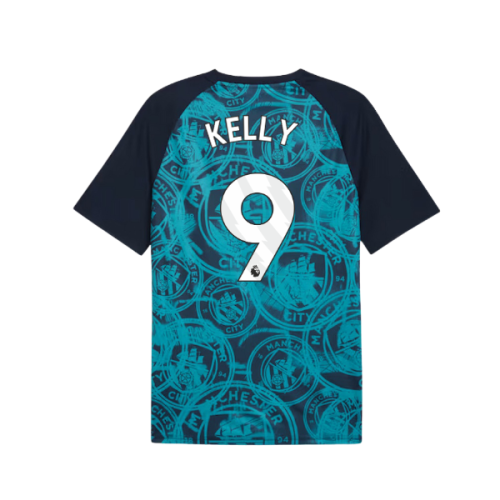 2026 Man City Warm Up Jersey (Deep Navy) (Kelly 9)