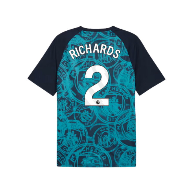 2026 Man City Warm Up Jersey (Deep Navy) (Richards 2)