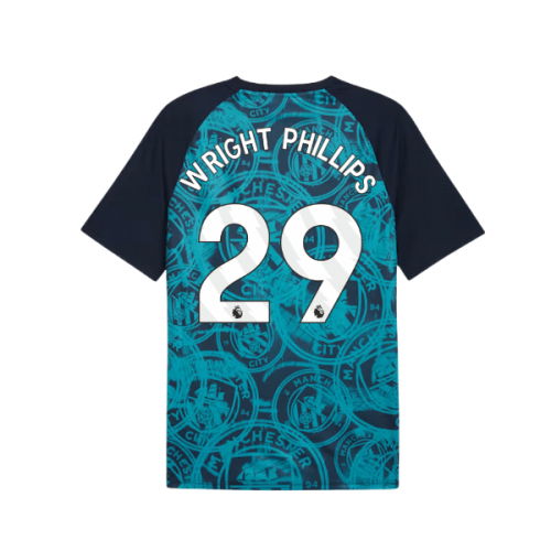 2026 Man City Warm Up Jersey (Deep Navy) (Wright Phillips 29)