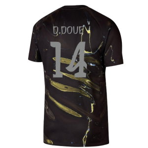 2026 PSG Jordan Stadium Night Edition Shirt (Black) (D.Doue 14)