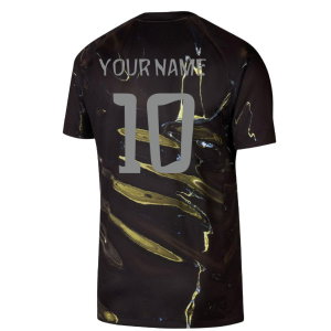 2026 PSG Jordan Stadium Night Edition Shirt (Black) (Your Name)